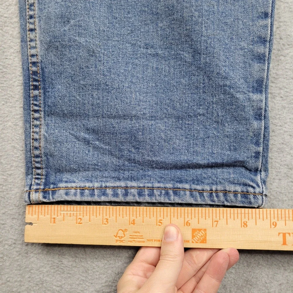 Levi's‎ 550 Relaxed Fit Jeans Mens 42x32 Blue Denim Classic Five Pocket Cotton